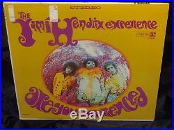 Jimi Hendrix Experience Are You Experienced SEALED USA 1967 3-COLOR LABEL LP