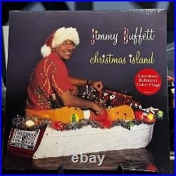 Jimmy Buffett Christmas Island RED Vinyl LP NEW FIRST PRESSING RARE ALBUM