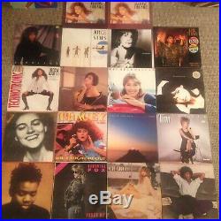 Job Lot Of 260+ RECORD VINYL LP COLLECTION 1970's 1980's 1990's