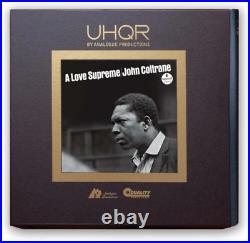 John Coltrane A Love Supreme UHQR 45 RPM 200 Gram Clarity Vinyl Analogue Prod