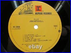 Joni Mitchell Blue LP Record Reprise MS 2038 VG++ Ultrasonic Clean