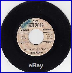 Junior McCants Try Me For Your New Love King 45-6106 Northern Soul PROMO HEAR