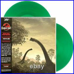 Jurassic Park Soundtrack Translucent Green LP Vinyl Record MONDO in-shrink