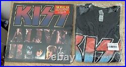 KISS ALIVE II 2 45th ANNIVERSARY PICTURE DISC LP VINYL ONLY 500 + SHIRT Size XL
