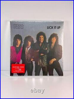 KISS LICK IT UP 40TH ANNIVERSARY LIMITED EDITION 3 Lp Picture Disc Vinyl