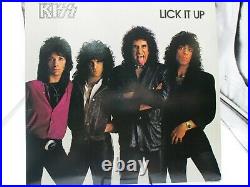 KISS LICK IT UP LP RECORD MERCURY 422-814 297-1 M-1 VG+/NM Ultrasonic Clean