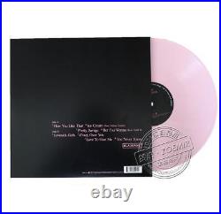 KPOP BP THE ALBUM Autograph Vinyl LP Colored Vinyl Pink