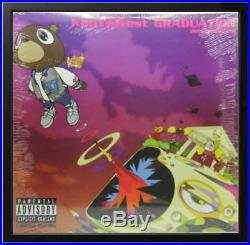Kanye West Graduation 2LP Limited Edition Purple Color Wax Vinyl Record
