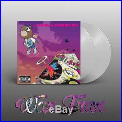 Kanye West Graduation 2LP Vinyl EXPLICIT Limited Edition Clear/Colored /1000