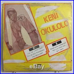 Keni Okulolo S/t Emi Afro Funk Lp Rare Vg