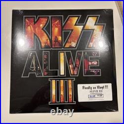 Kiss 1993 Alive III Blue Sealed Vinyl Lp 314 522 647-1