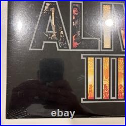 Kiss 1993 Alive III Blue Sealed Vinyl Lp 314 522 647-1