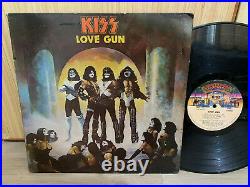 Kiss 33 rpm Philippines 12 LP EP love gun