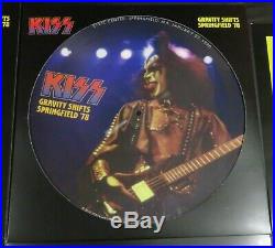 Kiss Alive II Springfield 78 Box Set 4LP Picture Disc, Book, Photos, Poster