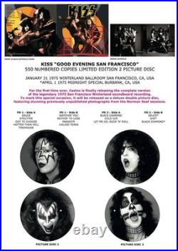 Kiss Good Evening San Francisco 1975 2LP Picture Disc Ed. Lim. (Preorder)