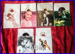 Kylie Minogue Complete 7 Vinyl + Picture Disc Singles Collection / Lot + Box