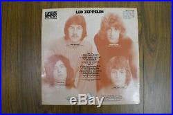 LED ZEPPELIN 1st Pressing Turquoise Vinyl LP 588171 Superhype Uncorrected Matrix