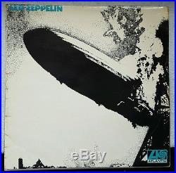 Led Zeppelin I 1 Turquoise Lettering Uk First Press 1969 Lp Superhype Credit