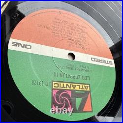 LED ZEPPELIN III 1970s US Pressing Working Wheel +OG Sleeve VG+ Nice Copy