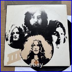 LED ZEPPELIN III 1970s US Pressing Working Wheel +OG Sleeve VG+ Nice Copy