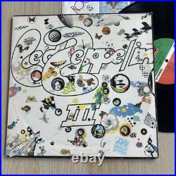 LED ZEPPELIN III Original 1977 Pressing Complete Working Wheel + Sleeve LED ZEPPELIN III Original 1977 Pressing Complete Working Wheel + Sleeve