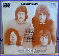 Led Zeppelin Self Titled Uk Atlantic Lp Turquoise Text 1st Press Superhype