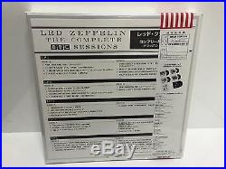 LED ZEPPELIN-THE COMPLETE BBC SESSIONS. IMPORT 5 LP withJAPAN OBI Ltd/Ed AB88