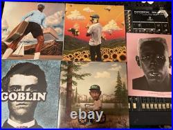 LOT OF 5 Tyler The Creator RECORDS (Vinyls) And Sticker