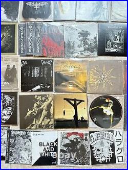 LOT of 7 vinyl records Black Death Heavy Grind Punk Hardcore flexi