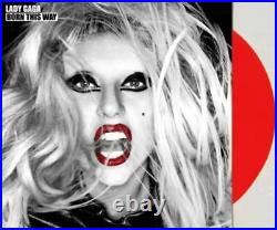 Lady Gaga Born This Way Exclusive Limited Edition Red Colored 2x Vinyl LP VG+