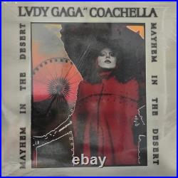 Lady Gaga Mayhem In The Desert Live At Coachella LP Red White Vinyl New Sealed