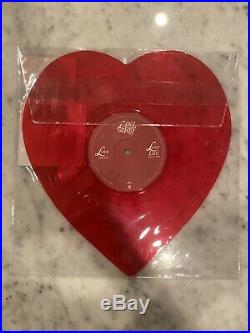 Lana Del Rey Love/Lust for Life 10 inch Heart Shaped Vinyl UO Exclusive