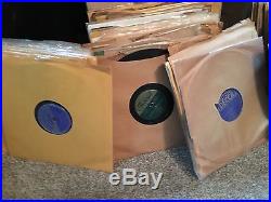 Large collection of 78 Records Blues Jazz R&B Federal King Doo-Wop