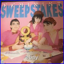 Le Tigre Feminist Sweepstakes LP, 2001 Original Press Vinyl, Mr. Lady Records