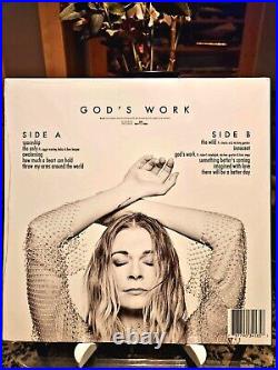 LeANN RIMES God's Work NEW SEALED AUTOGRAPHED SIGNED VINYL with HYPE STICKER