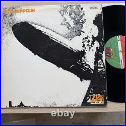 Led Zeppelin Debut Album LP 1970s US Press Complete WithOG Sleeve Atlantic! NICE