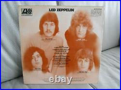 Led Zeppelin I Uk Red Plum A1 B1 Turquoise Superhype Mint