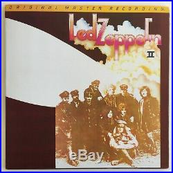 Led Zeppelin Led Zeppelin II Vinyl LP 1982 MFSL MOFI EX/NM TESTED
