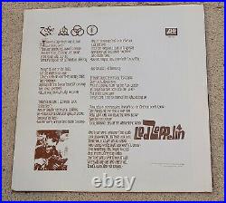 Led Zeppelin Original 4 Record India Bombay Atlantic 24012 012 Polydor Rare