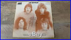 Led Zeppelin Same 1969 UK LP ATLANTIC 1st TURQUOISE SLEEVE