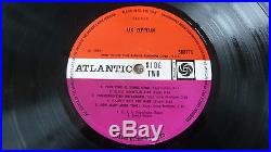 Led Zeppelin Same 1969 UK LP ATLANTIC 1st TURQUOISE SLEEVE