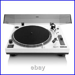 Lenco L-3808 33 & 45 RPM Direct Drive USB Turntable -Vinyl Record Player