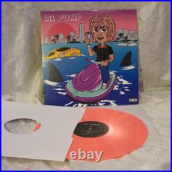 Lil Pump 12 LP Vinyl 33 RPM Pink Colored Vinyl Ltd 2017 573832-1 Play Tested