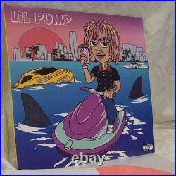 Lil Pump 12 LP Vinyl 33 RPM Pink Colored Vinyl Ltd 2017 573832-1 Play Tested