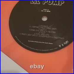 Lil Pump 12 LP Vinyl 33 RPM Pink Colored Vinyl Ltd 2017 573832-1 Play Tested
