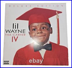 Lil Wayne Vinyl Tha Carter IV Deluxe Edition Red Translucent 2LP 2011 RARE