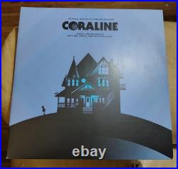 Limited Edition Mondo Galaxy CORALINE Movie Soundtrack Blue Purple Pink Vinyl