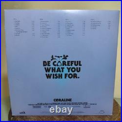 Limited Edition Mondo Galaxy CORALINE Movie Soundtrack Blue Purple Pink Vinyl