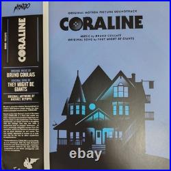 Limited Edition Mondo Galaxy CORALINE Movie Soundtrack Blue Purple Pink Vinyl
