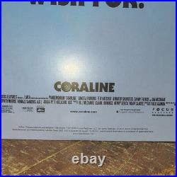 Limited Edition Mondo Galaxy CORALINE Movie Soundtrack Blue Purple Pink Vinyl